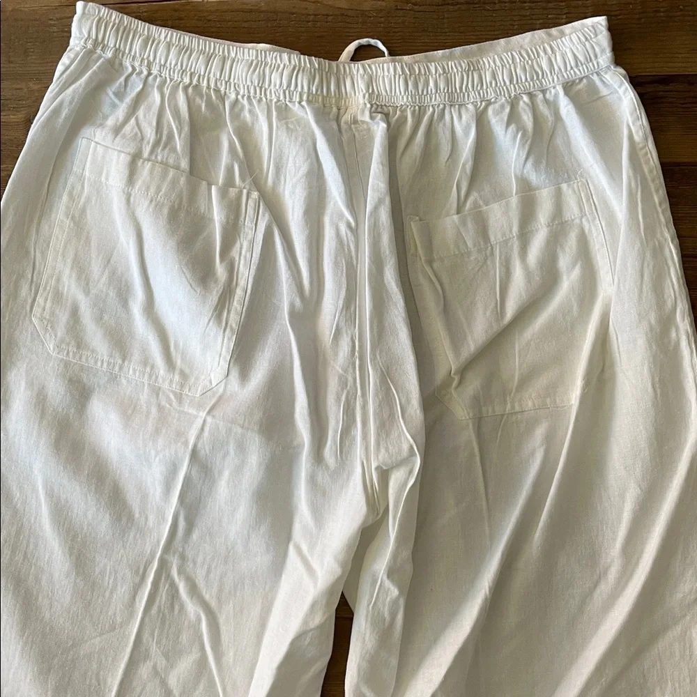 NEW Karibhana White Linen Pants